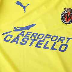 Santi Cazorla 21 – Villarreal 2009–2010 Retro Home Kit Jersey – | Trikot | Maillot Soccer Shirt