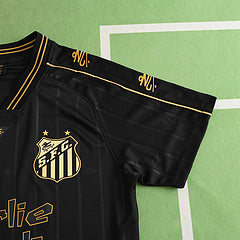 Santos FC Charlie Brown Black Vintage Special Edition Football Jersey
