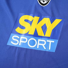 Stephen Appiah Juventus 2004-2005 Blaues Retro-Trikot | Kit | Trikot | Maillot Fußballtrikot