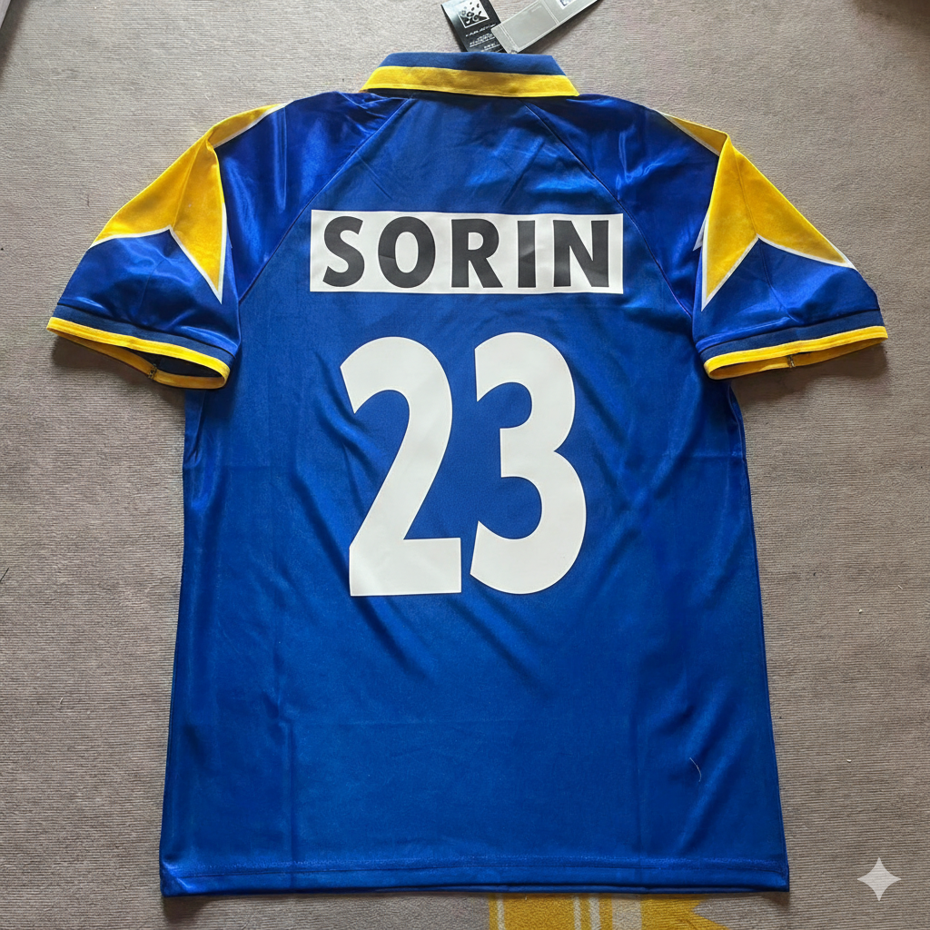 Juan Pablo Sorin 23 – Juventus 1995–1997 Retro Kit Jersey – | Trikot | Maillot