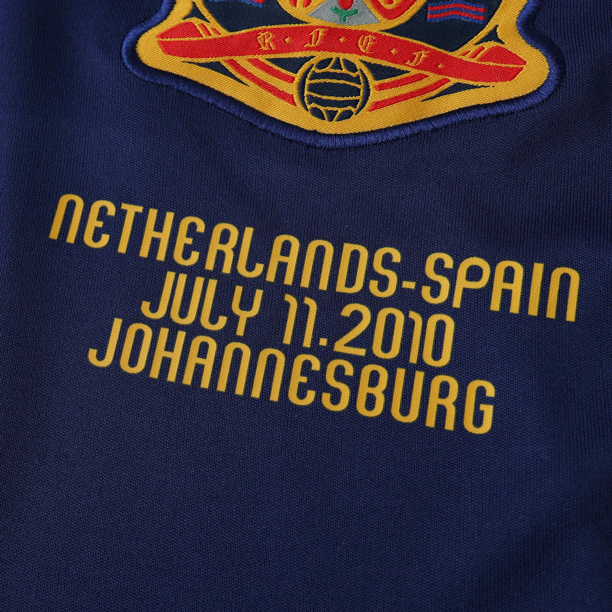 Spain 2010 World Cup Fernando Torres Retro Kids Football Jersey detail view