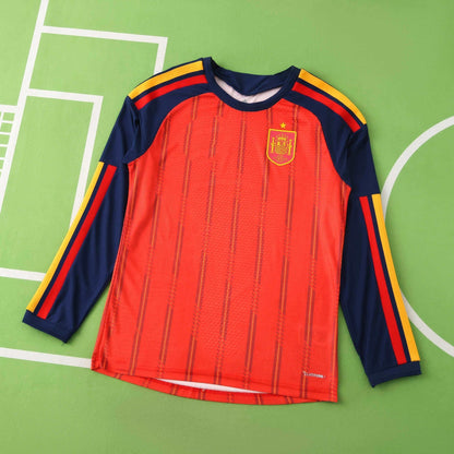 Spanien 2026 WM Heim Langarm Trikot