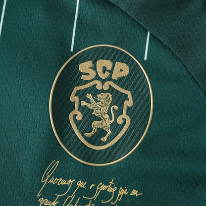 Viktor Gyökeres Sporting CP Lisbon Green Football Jersey Trikot Maglia Soccer Shirt