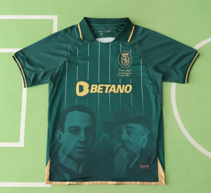 Viktor Gyökeres Sporting CP Lisbon Green Football Jersey Trikot Maglia Soccer Shirt