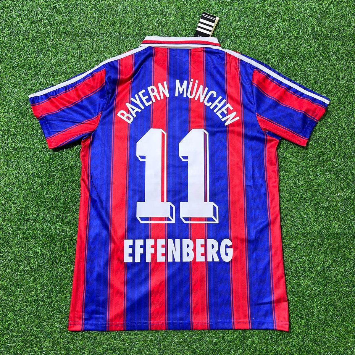 Stefan Effenberg Bayern Munich Retro Football Jersey Kit