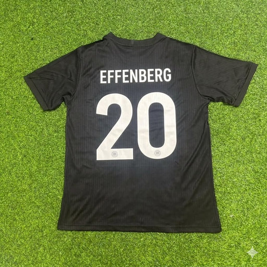 Stefan Effenberg Deutschland 125 Jahre Special Black Fußballtrikot