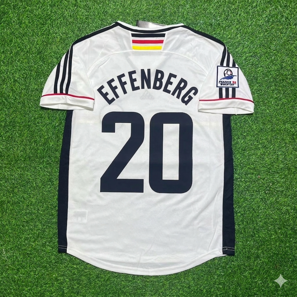 Stefan Effenberg Deutschland Weltmeisterschaft Retro Fußballtrikot