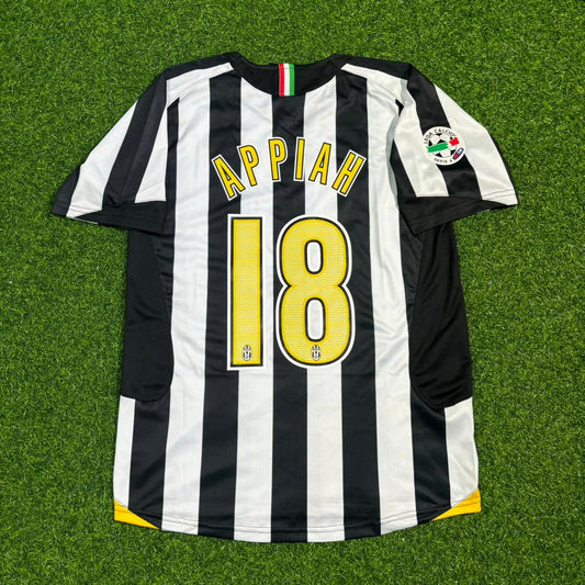 Stephen Appiah Juventus 2005-2006 Retro Trikot | Kit | Fußballhemd