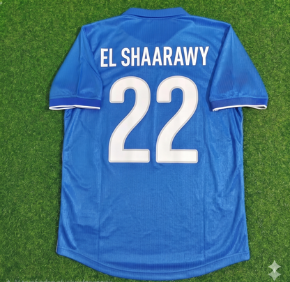 Stephen El Shaarawy Italien Heim Blau Retro-Fußballtrikot