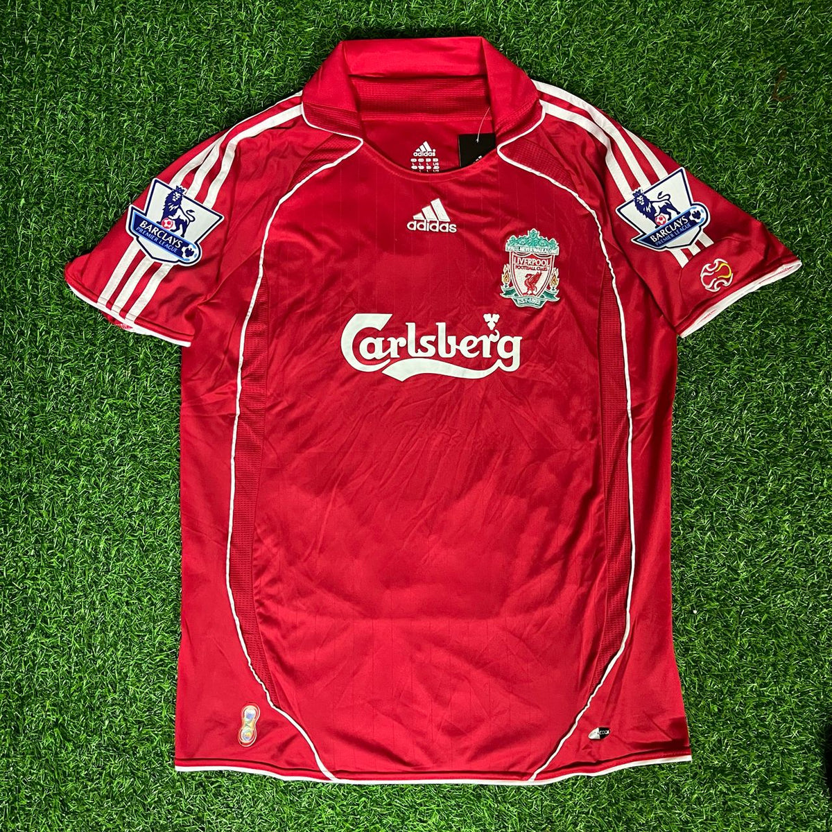 Liverpool 2007/08 Premier League Jersey – Javier Mascherano