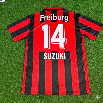 Yuito Suzuki SC Freiburg Retro-Fußballtrikot