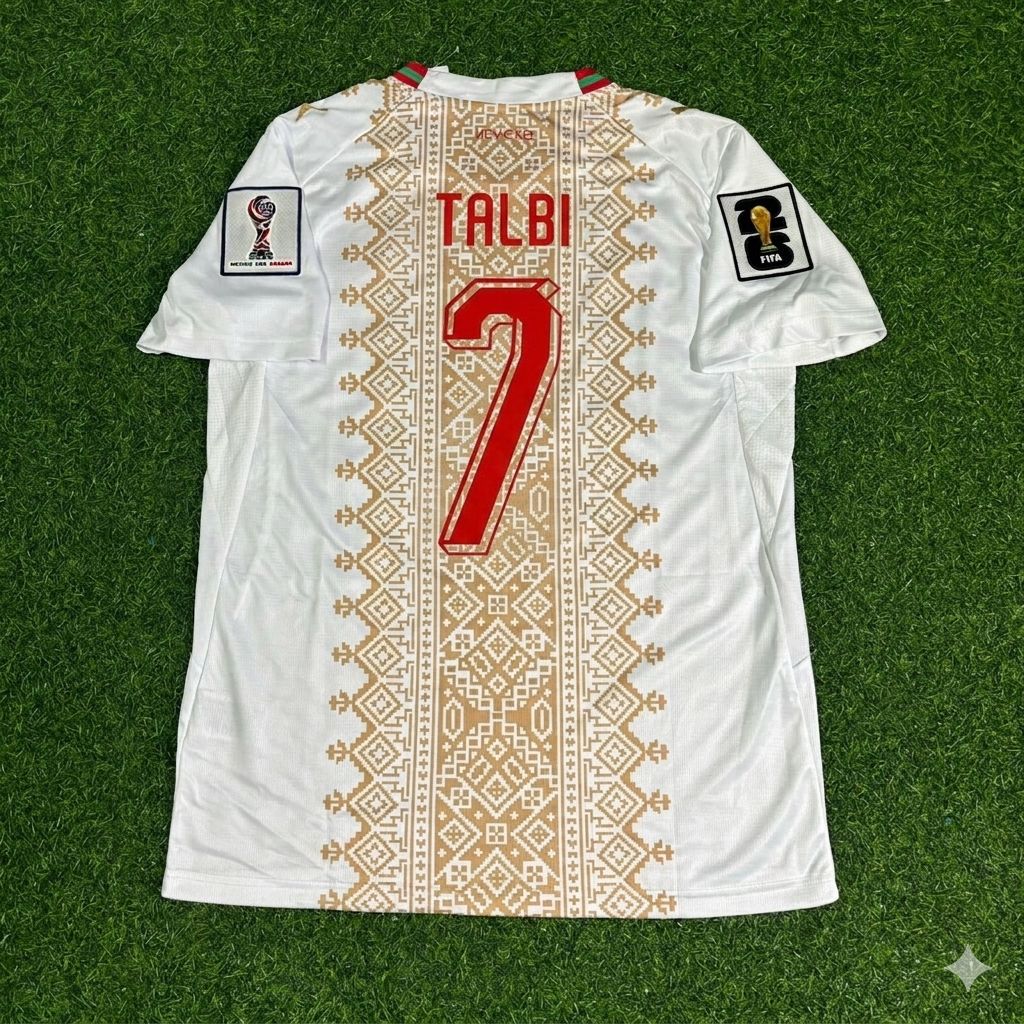 Chemsdine Talbi Morocco 2026 World Cup Away Football Jersey