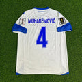 Tarik Muharemovic Bosnia and Herzegovina 2026 World Cup Away White Football Jersey