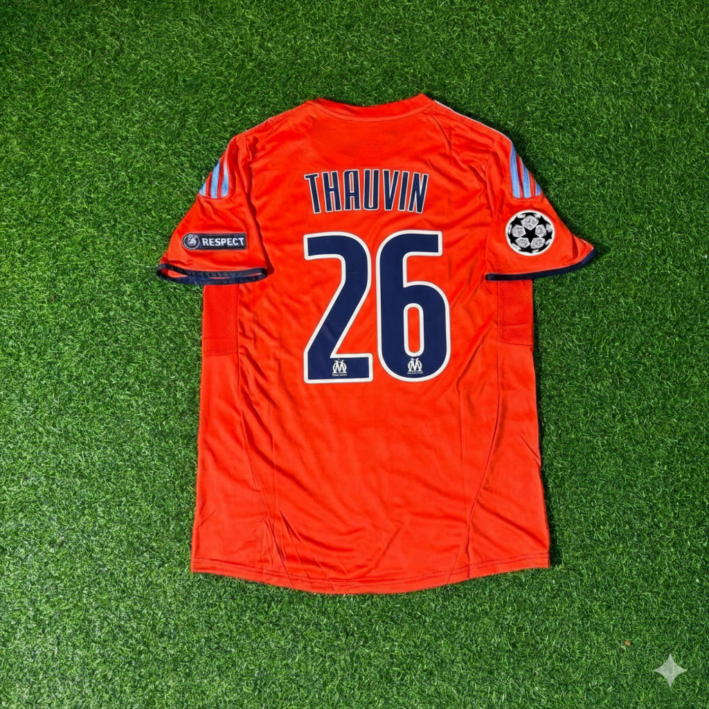 Marseille Retro Football Jersey – Florian Thauvin