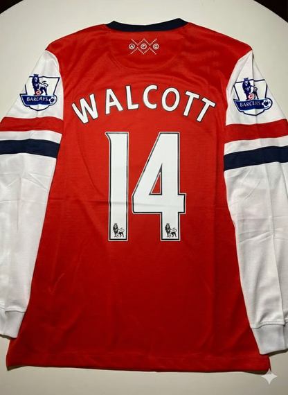 Maillot de football rétro Arsenal 2011-2012 de Theo Walcott