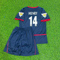 Thierry Henry 14 - Arsenal 2002/2004 KINDER Retro Trikot Trikot Fußballshirt