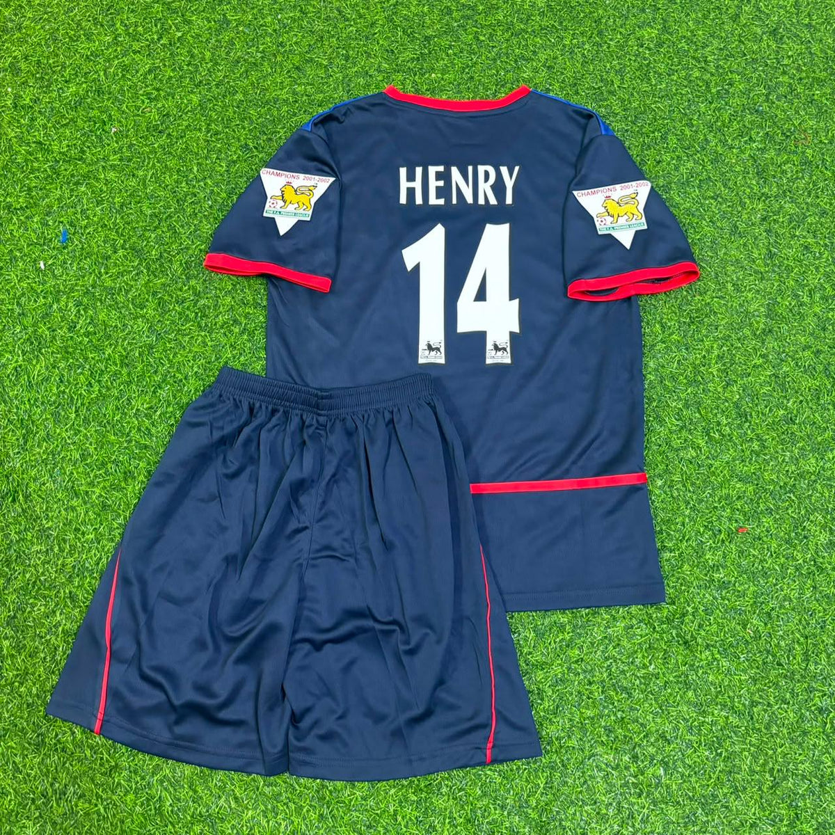 Thierry Henry 14 - Arsenal 2002/2004 KINDER Retro Trikot Trikot Fußballshirt