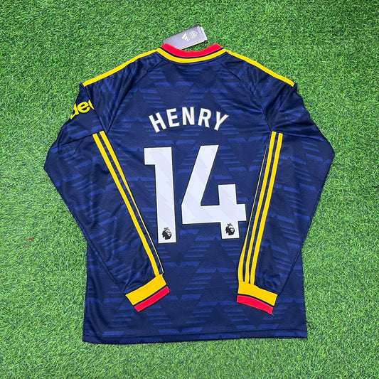 Thierry Henry Arsenal Sonderedition Langarm-Fußballtrikot