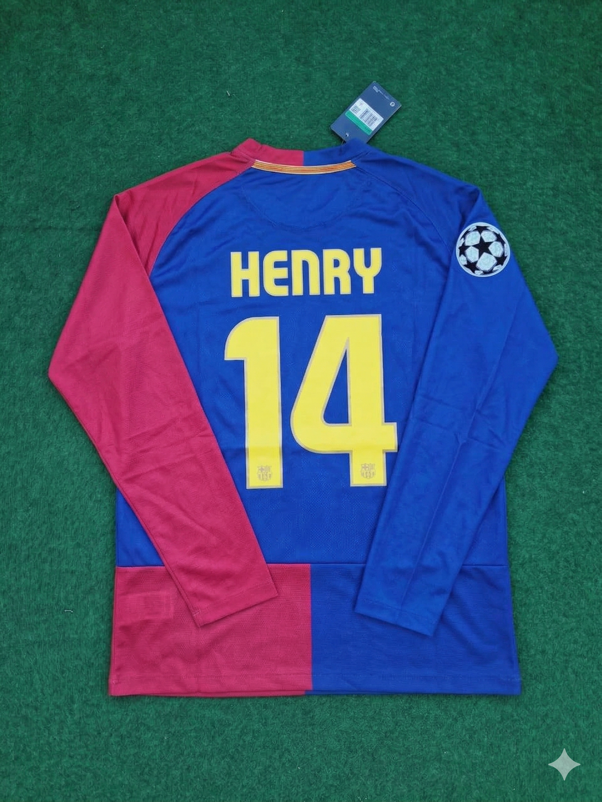 Thierry Henry Barcelona 2009 Champions League Final Retro Jersey