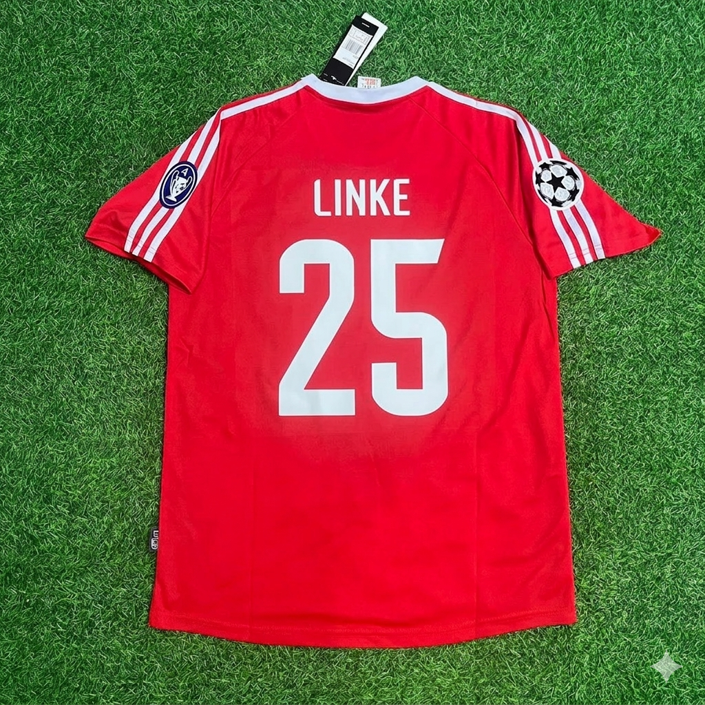 Thomas Linke 25- FC Bayern München 2000-2001 Retro-Trikot | Fußballtrikot