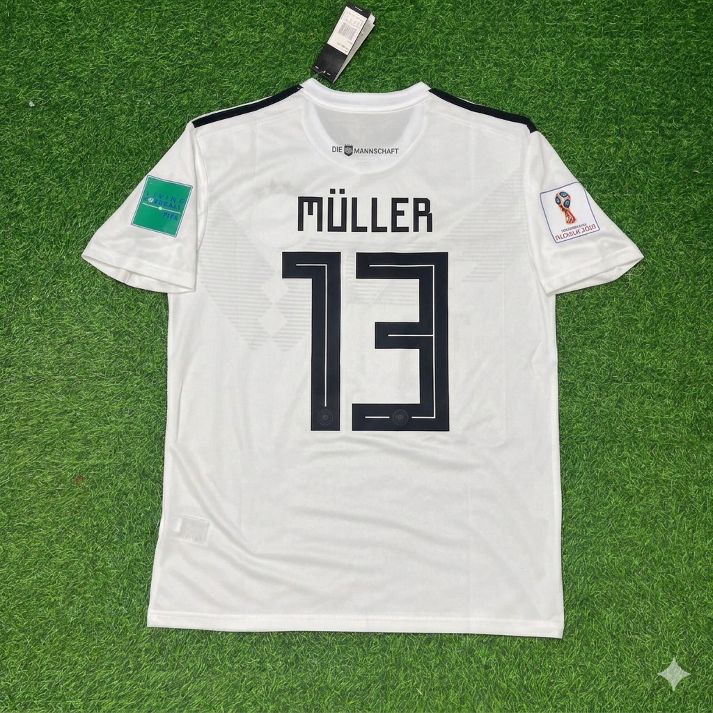 Thomas Müller Germany Deutschland 2018 World Cup Retro Jersey Trikot