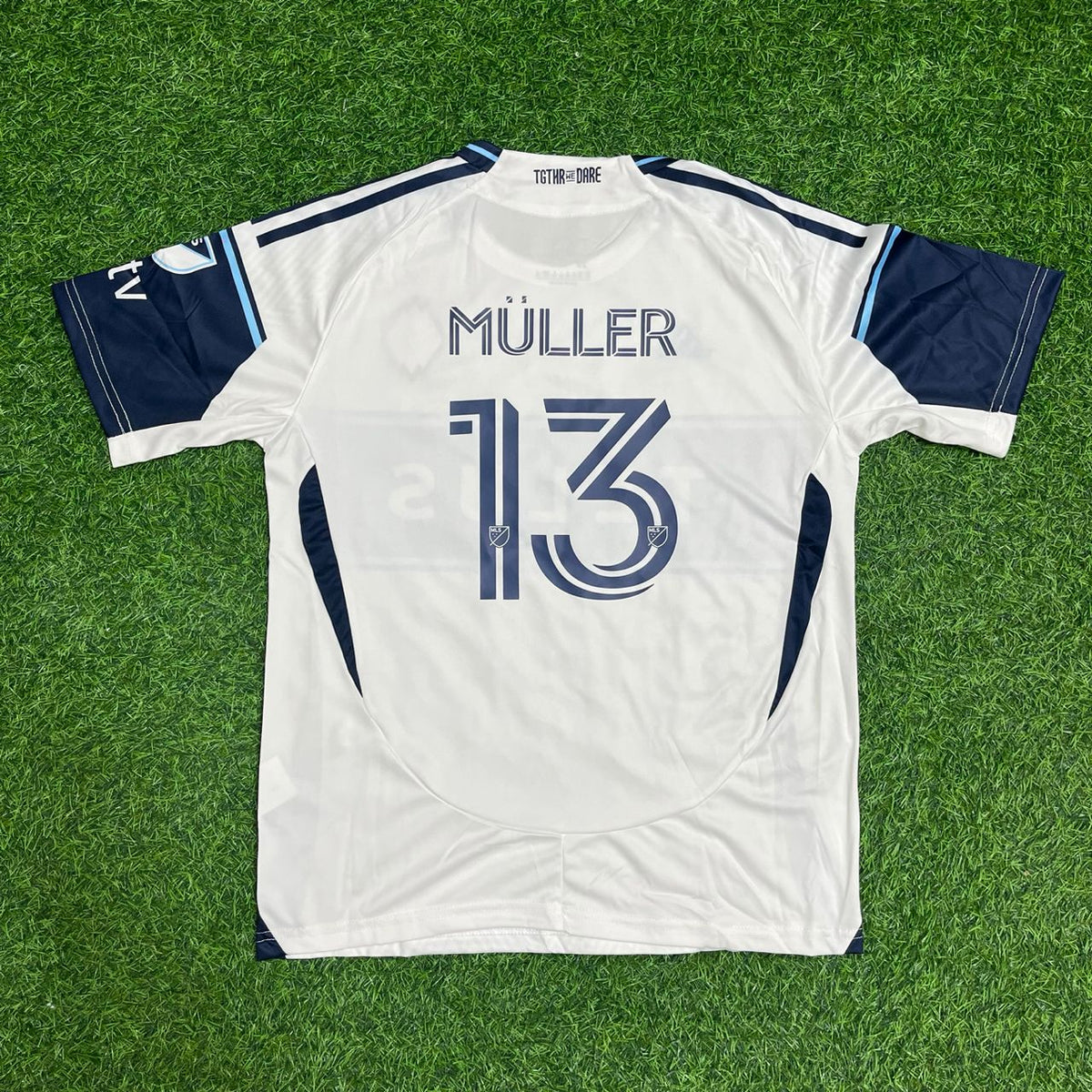 Thomas Müller Vancouver Whitecaps Nouvelle Saison Maillot de Football Domicile