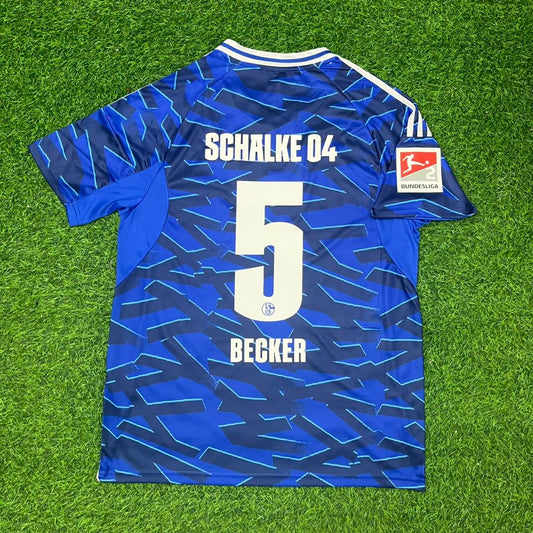 Timo Becker #5 Schalke 04 Kids 2026 New Season Football Jersey Trikot