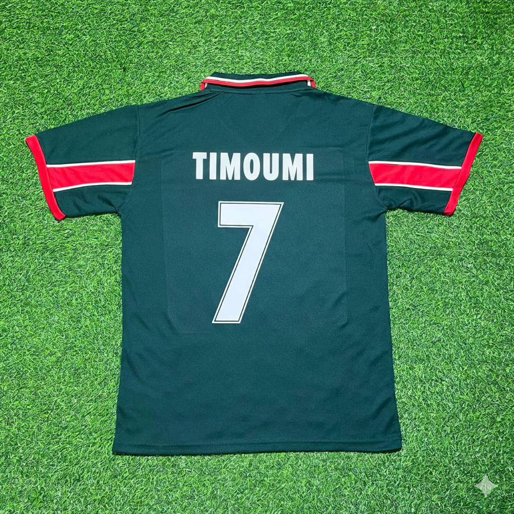 Maillot de football rétro domicile Mohamed Timoumi Maroc