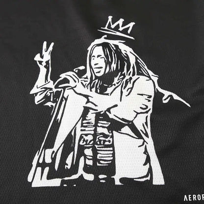 Bob Marley Sonderedition Trikot-T-Shirt