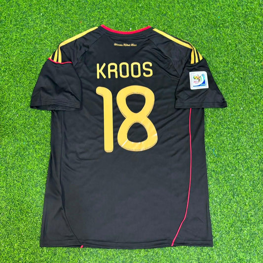 Toni Kroos - Alemania Deutschland Copa Mundial 2010 Camiseta Negra Trikot