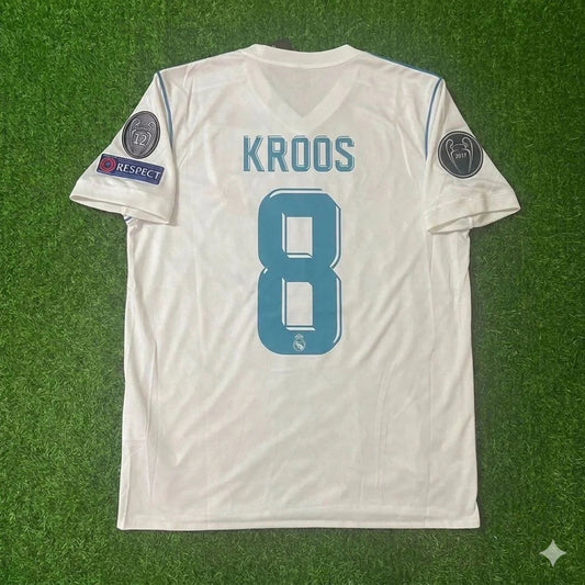 Toni Kroos 8 - Madrid 2018 Finale Trikot Fußballtrikot