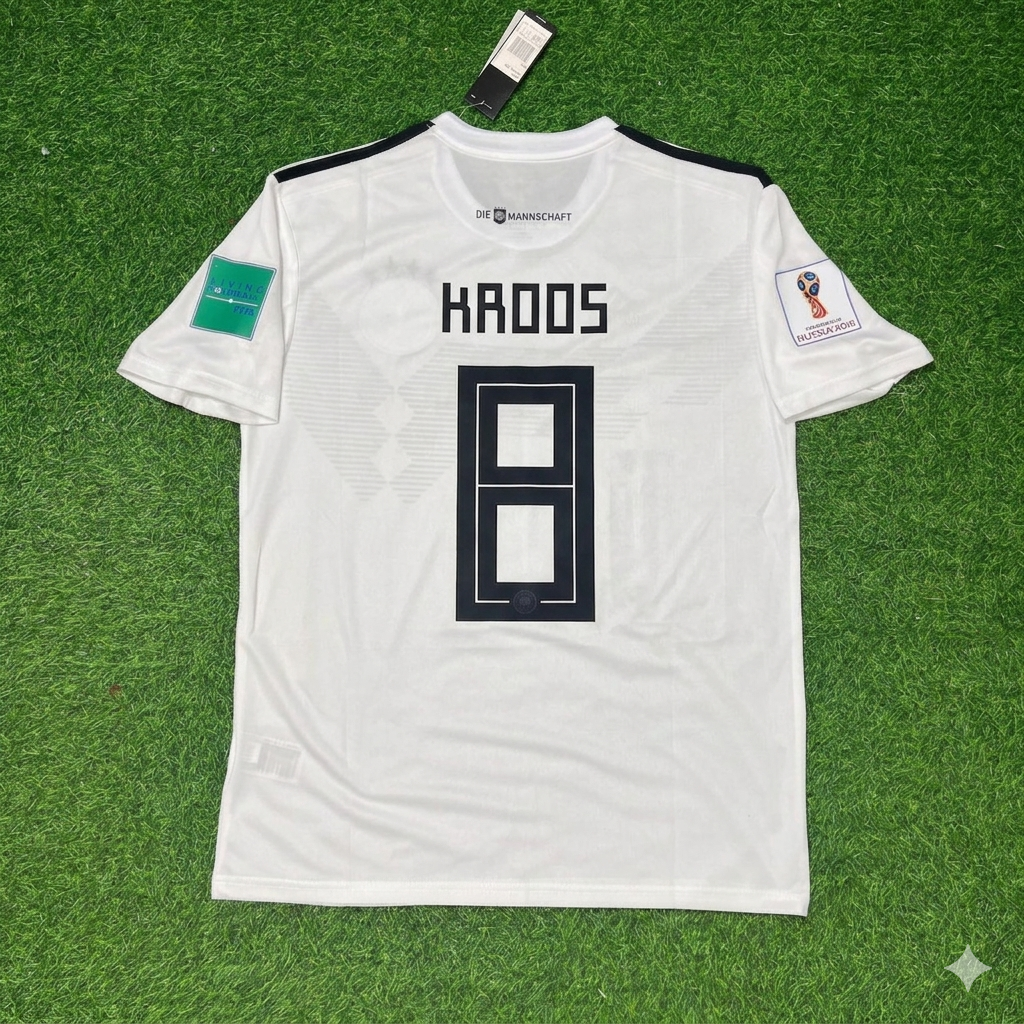 Toni Kroos Germany Deutschland 2018 World Cup Retro Jersey Trikot