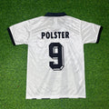 Toni Polster Austria 1990 World Cup White Retro Football Jersey