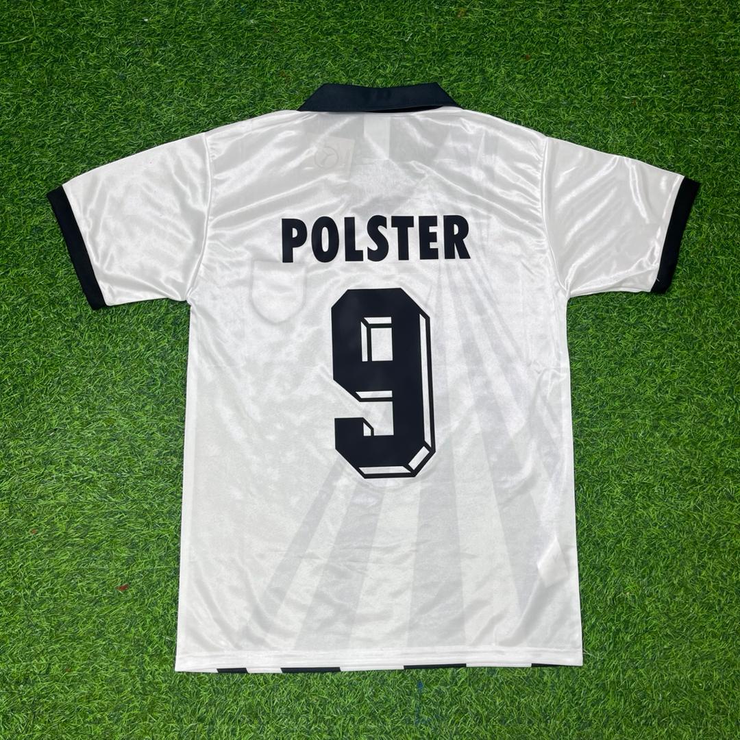 Toni Polster Austria 1990 World Cup White Retro Football Jersey