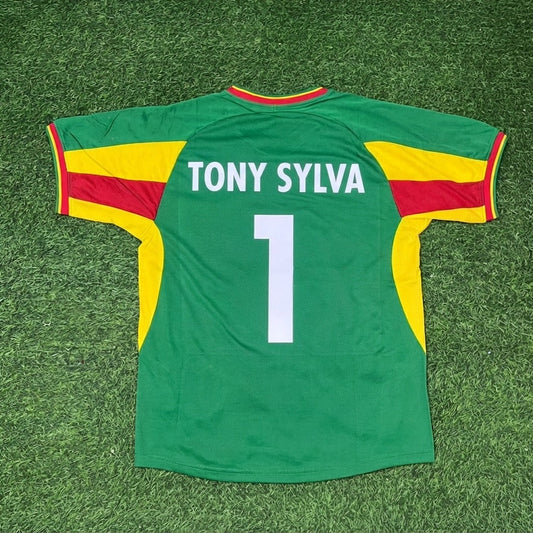 Tony Sylva Sénégal 2002 Coupe du Monde Rétro Maillot de Gardien