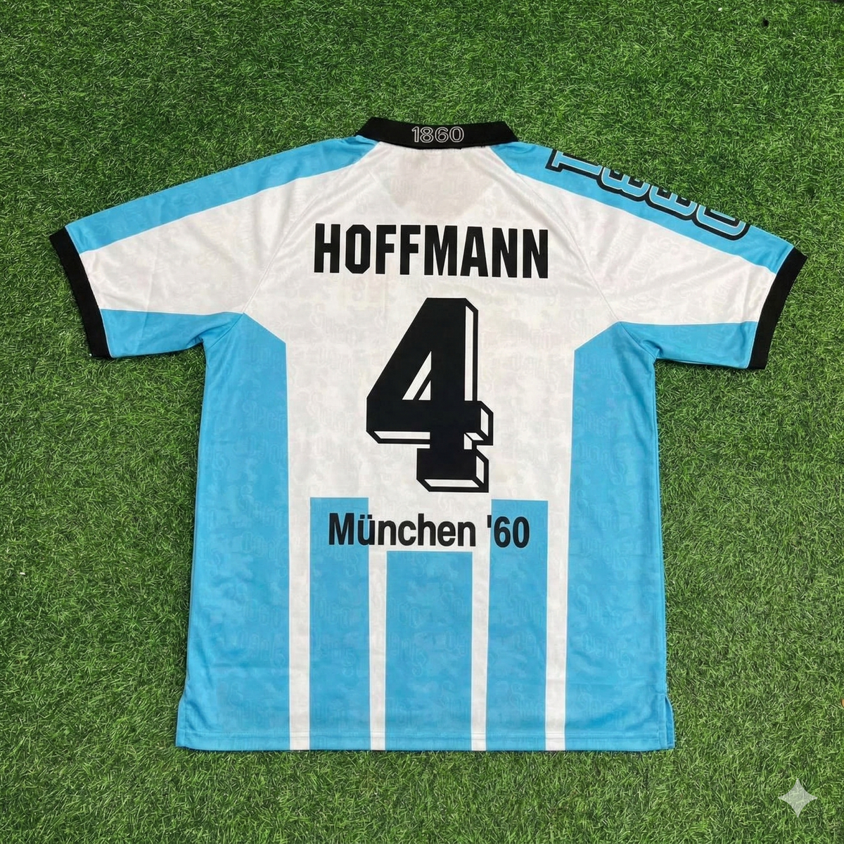 Conjunto de camiseta de fútbol retro Torben Hoffmann 1860 Múnich
