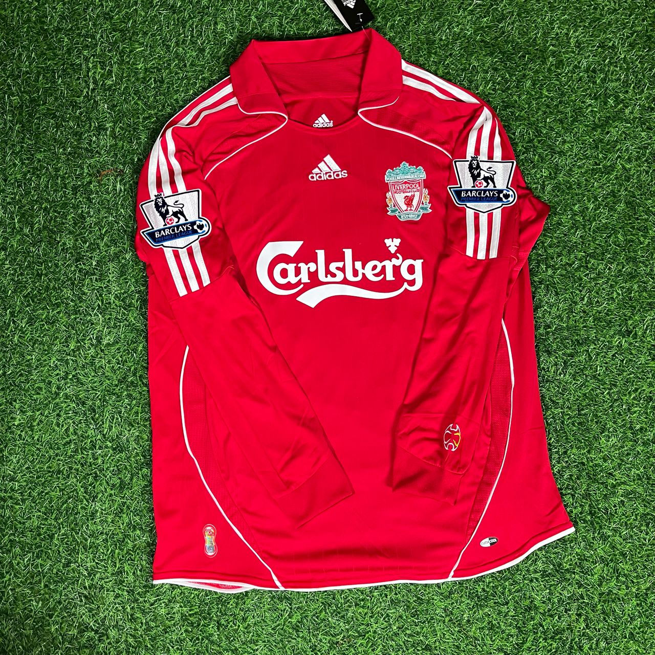 Fernando Torres Liverpool 2007-2008 Rotes Retro-Trikot Fußballtrikot