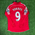 Fernando Torres Liverpool 2007-2008 Red Retro Kit Jersey Trikot Maillot