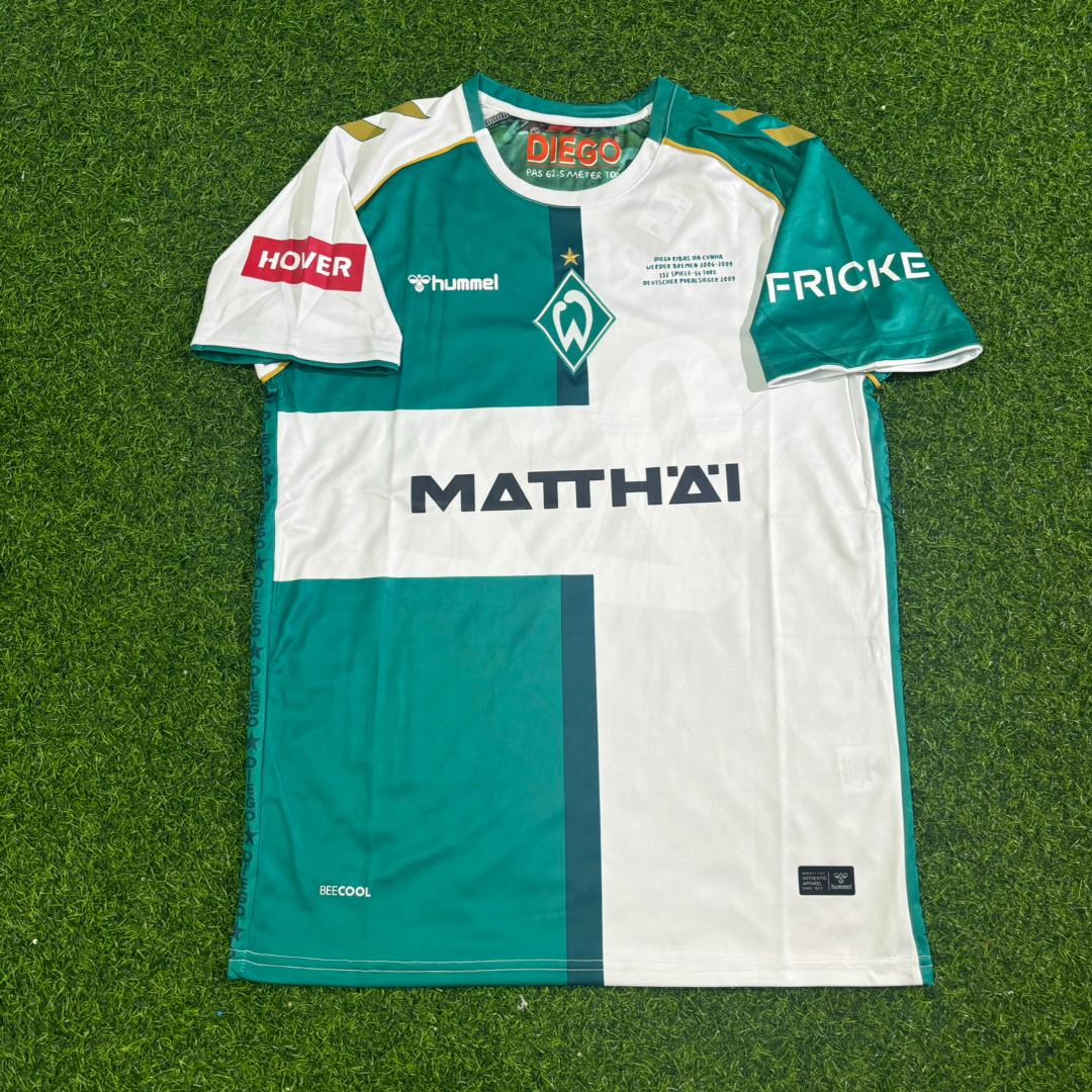 Maillot de football rétro du jubilé de Torsten Frings Werder Bremen