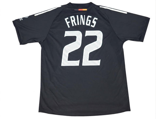 Torsten Frings Deutschland 2002 WM Japan Korea Schwarz Retro Trikot