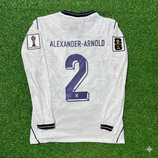 Trent Alexander-Arnold 2- England 2026 World Cup Long Sleeve Kit Trikot