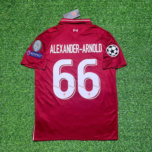 Trent Alexander-Arnold Liverpool 2019 CL Final Retro Trikot Trikot Maillot Maglia
