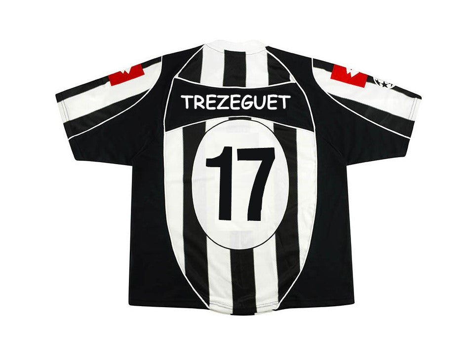 David Trezeguet Juventus 2002 2003 Retro Football Jersey Soccer Shirt