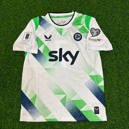 Troy Parrott #7 Irland Kinder 2026 Heim Grüne-Weiße Fußballtrikot
