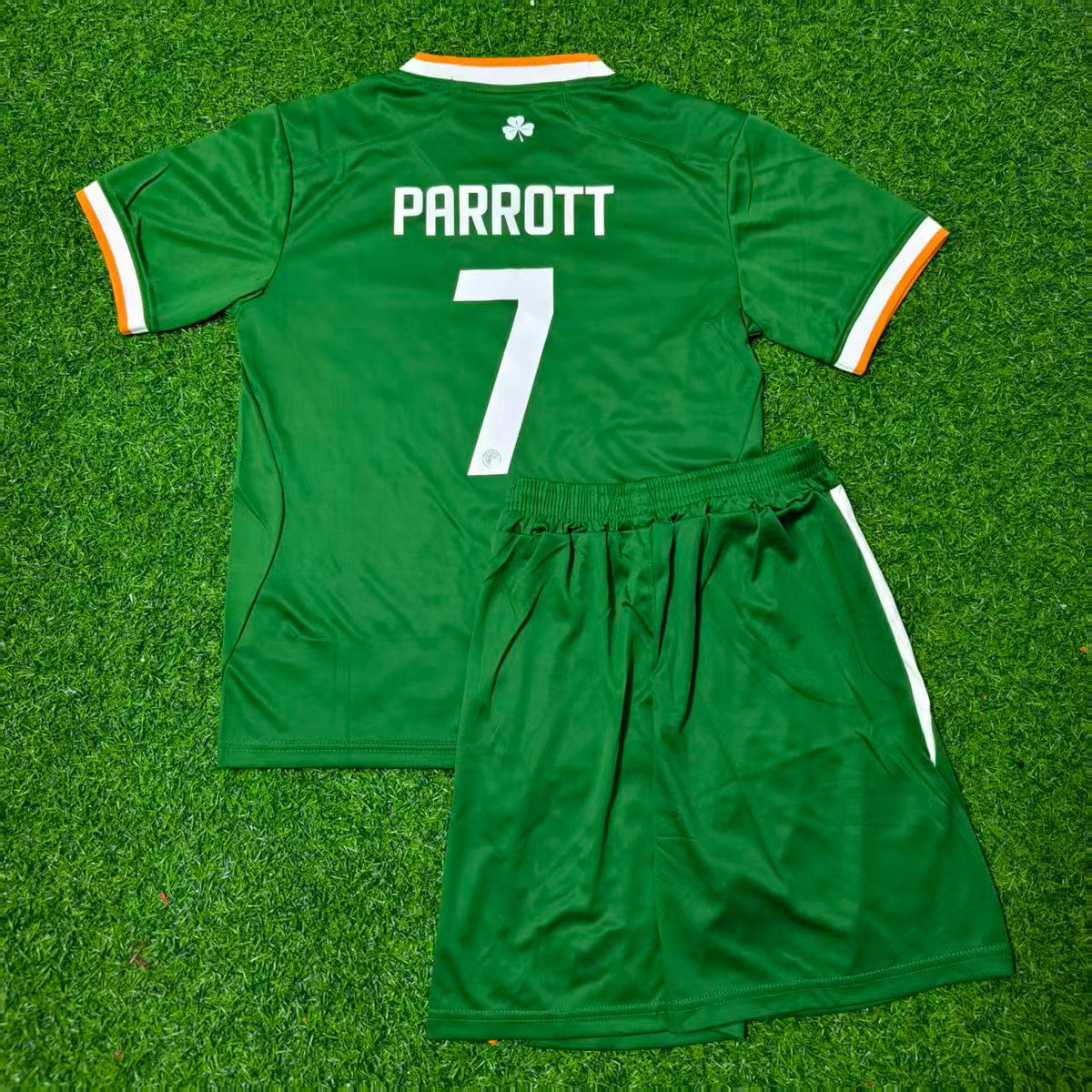 Troy Parrott Irland 2026 Kinder Fußballtrikot Grün – Neue Saison