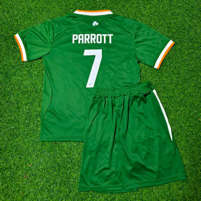 Troy Parrott Irland 2026 Kinder Fußballtrikot Grün – Neue Saison