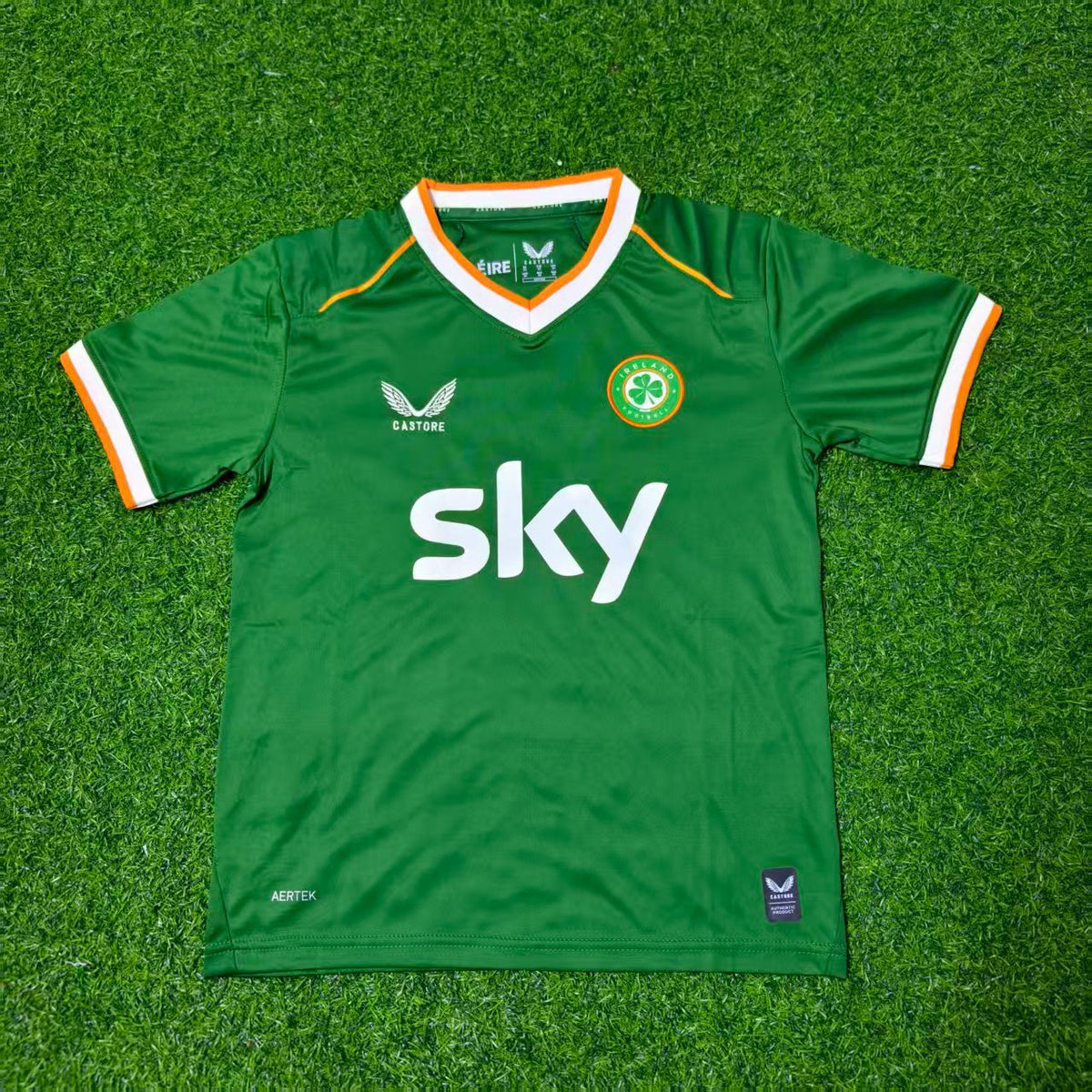 Troy Parrott Irland 2026 Kinder Fußballtrikot Grün – Neue Saison