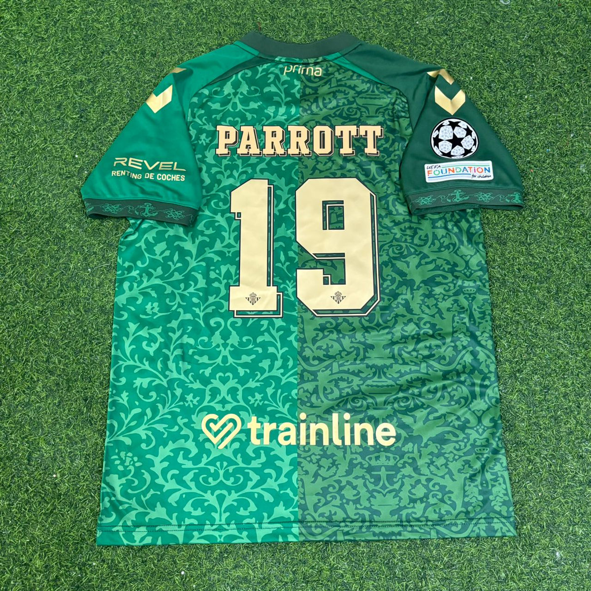 Troy Parrott Real Betis 2027 Away New Season Champions League Patch Football Jersey Trikot Maillot