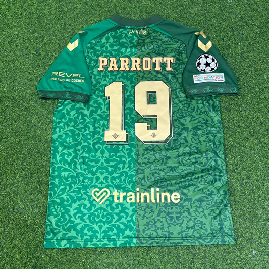 Troy Parrott Real Betis 2027 Away New Season Champions League Patch Football Jersey Trikot Maillot