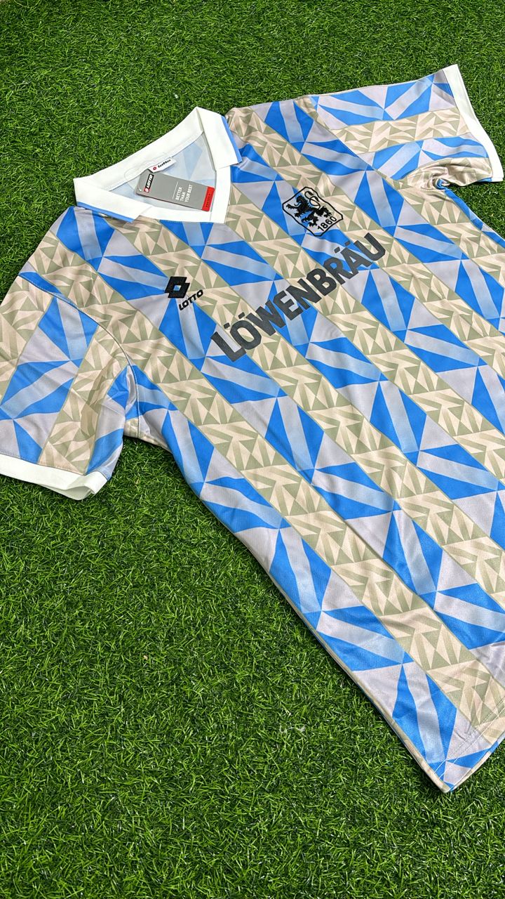 TSV 1860 München 1992/93 Saison Heim Retro Trikot